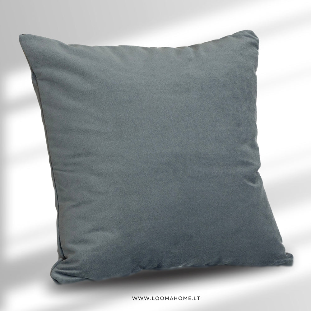 Dekoratyvinė pagalvėlė Velvet „Shuttle Grey“
