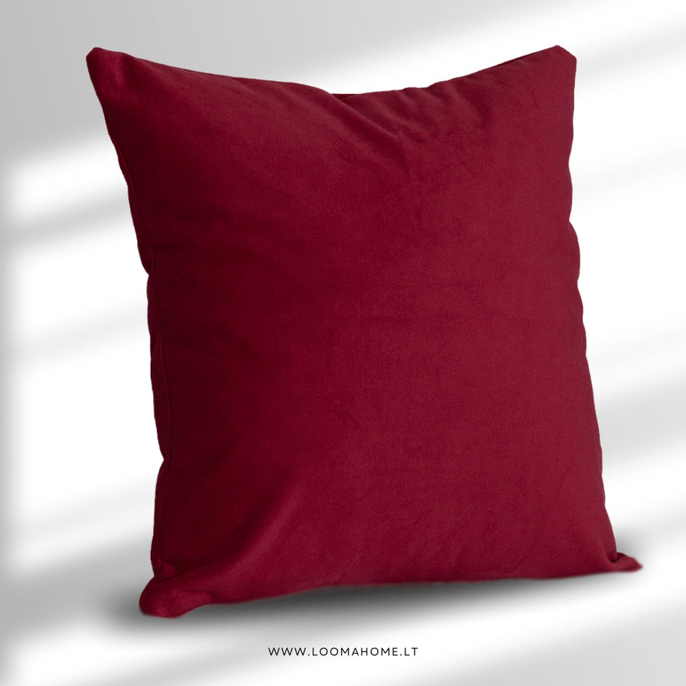 Dekoratyvinė pagalvėlė Velvet „Wine Red“