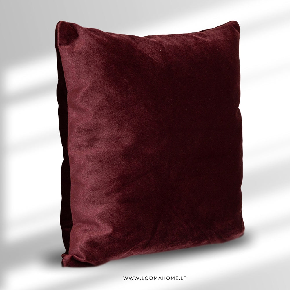 Dekoratyvinė pagalvėlė Velvet „Light Maroon“