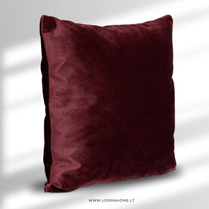 Dekoratyvinė pagalvėlė Velvet „Light Maroon“