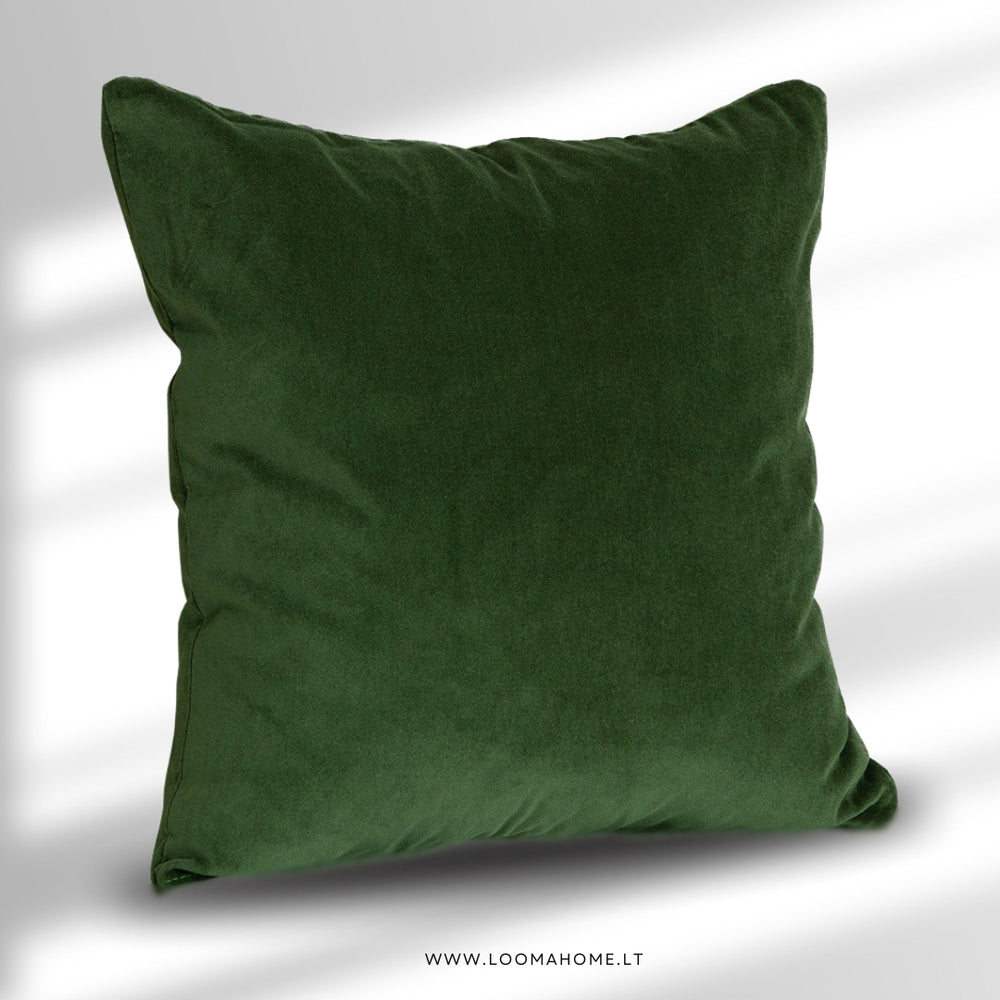 Dekoratyvinė pagalvėlė Velvet „Black Olive“