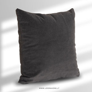 Dekoratyvinė pagalvėlė Velvet „Charcoal Grey“