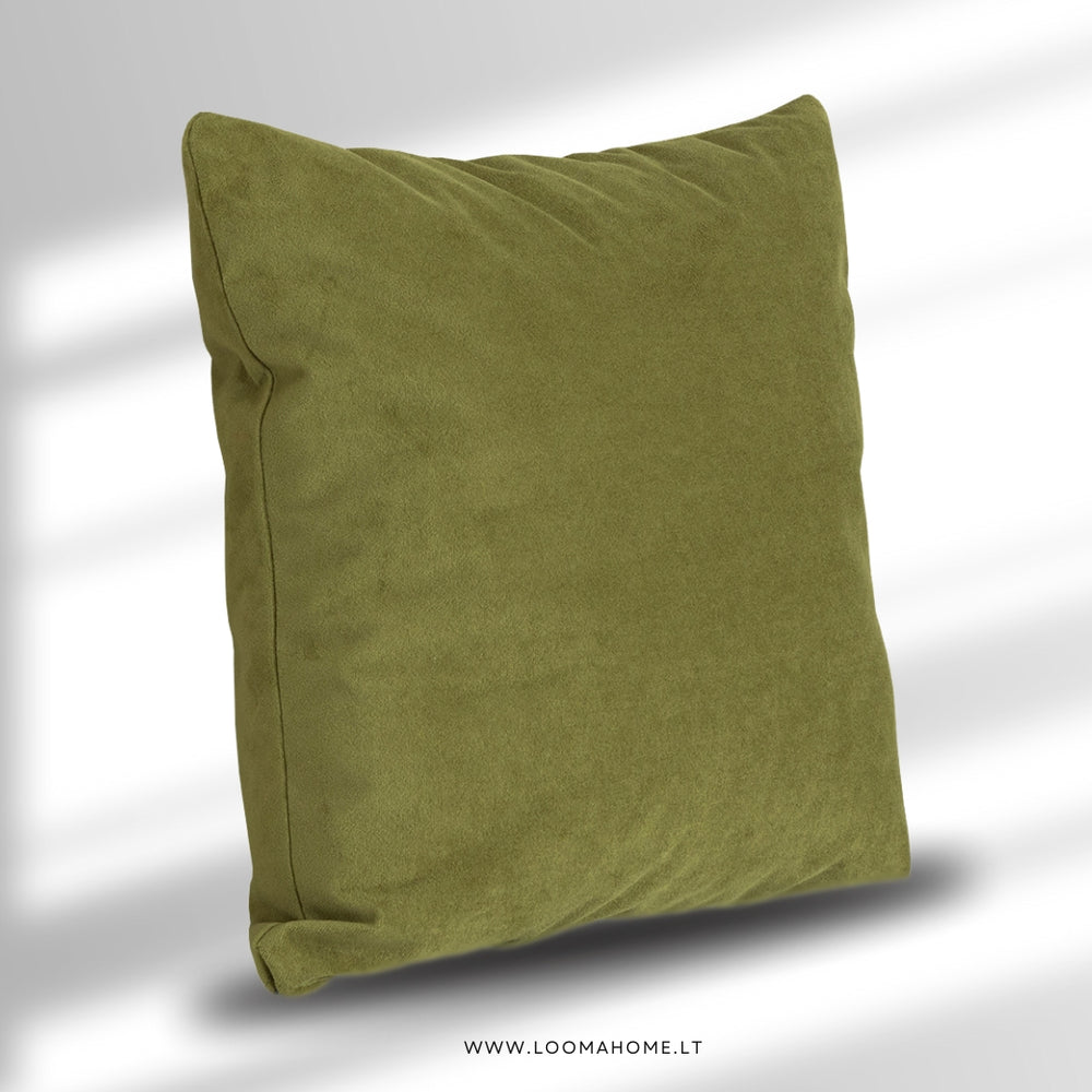 Dekoratyvinė pagalvėlė Velvet „Khaki Green“