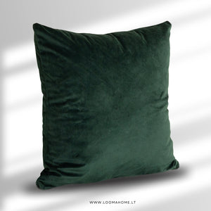 Dekoratyvinė pagalvėlė Velvet „Medium Jungle Green“