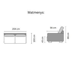 Sofa-Lova ARLINGTON 3S I