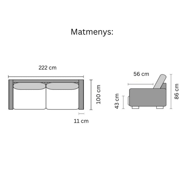 Sofa-Lova ARLINGTON 3S