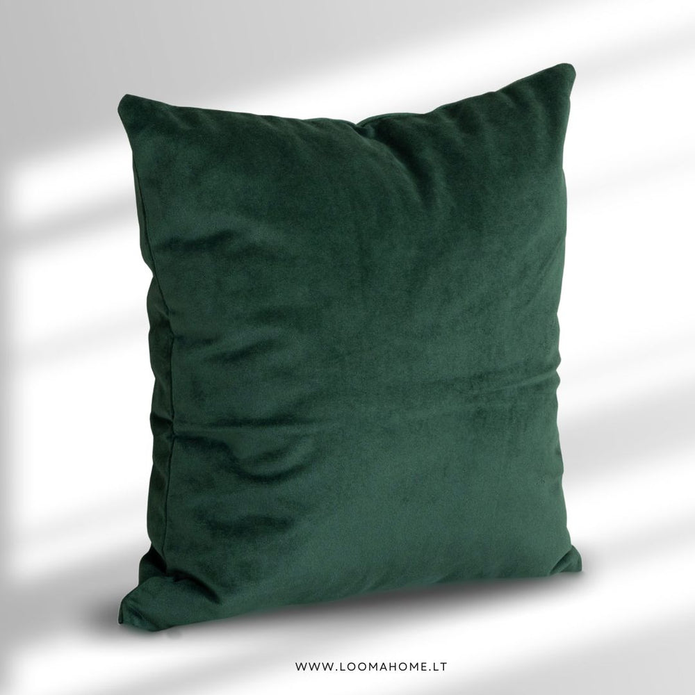 Dekoratyvinė pagalvėlė Velvet „Dark Green“