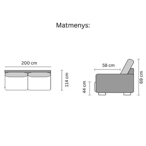 Sofa-Lova KANSAS 3S I