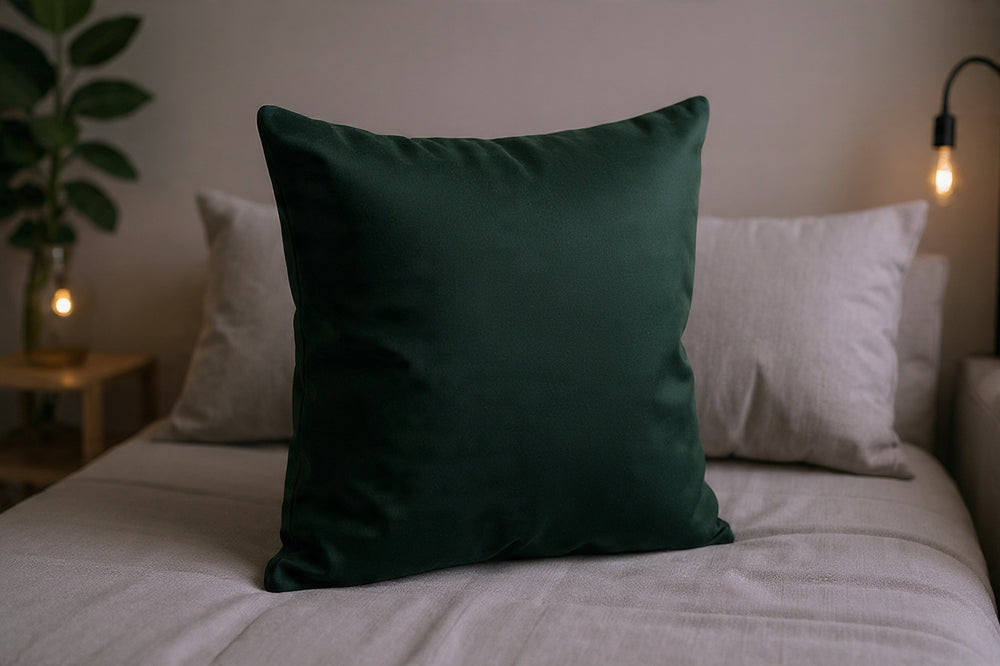 Dekoratyvinė pagalvėlė Velvet „Dark Jungle Green“