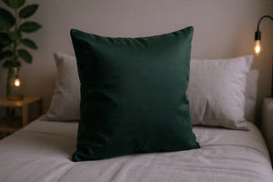 Dekoratyvinė pagalvėlė Velvet „Dark Jungle Green“