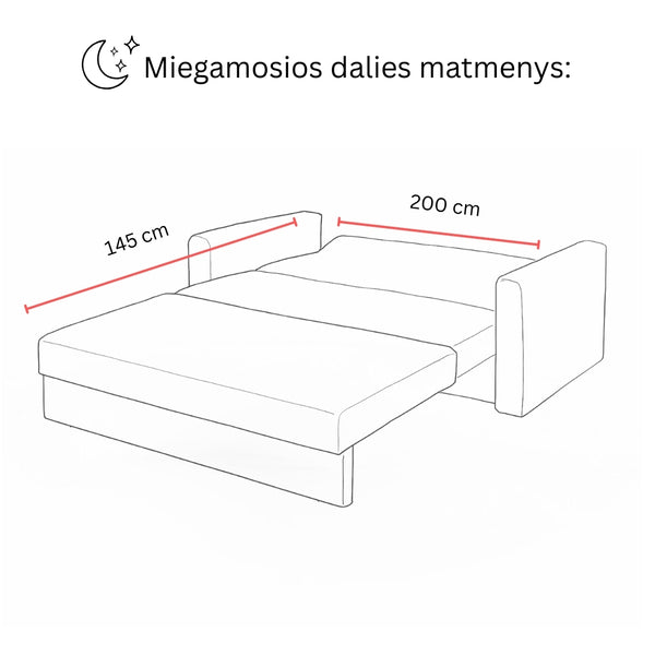 Sofa-Lova SANTA ANA 3S