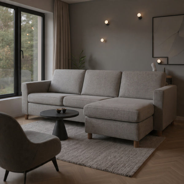 Minkštas kampas DETROIT 3+D dešininis