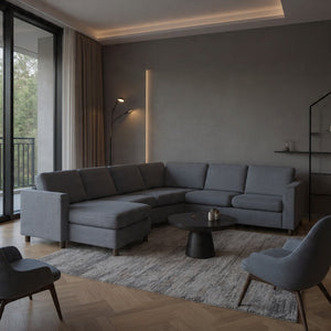 Minkštas kampas DETROIT U dešininis